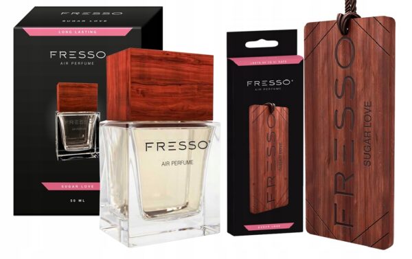 Sugar Love Car Perfume and Wooden Pendant