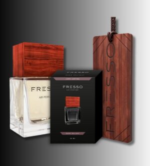 Dark Delight Car Perfume and Wooden Pendant