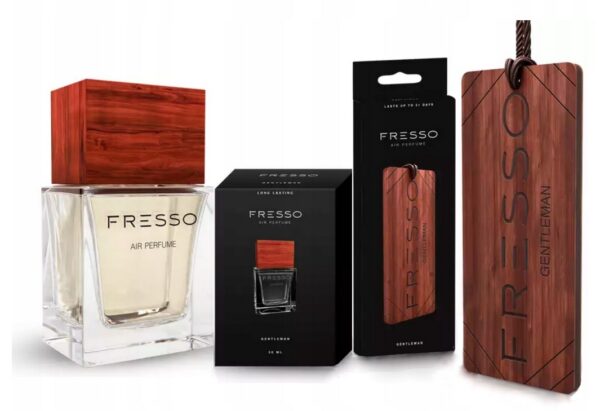 Gentleman Car Perfume and Wooden Pendant