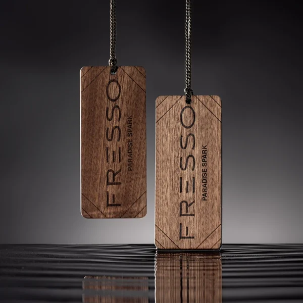 Paradise Spark Wooden Pendant - Image 2