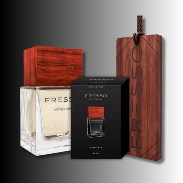 Gentleman Car Perfume and Wooden Pendant
