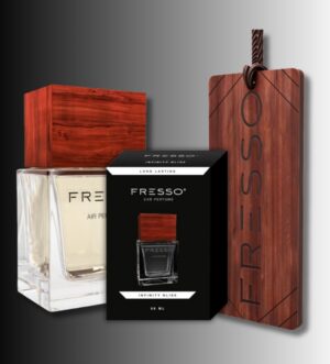 Infinity Bliss Car Perfume and Wooden Pendant
