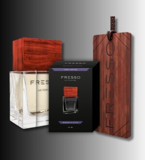 Magnetic Style Car Perfume and Wooden Pendant