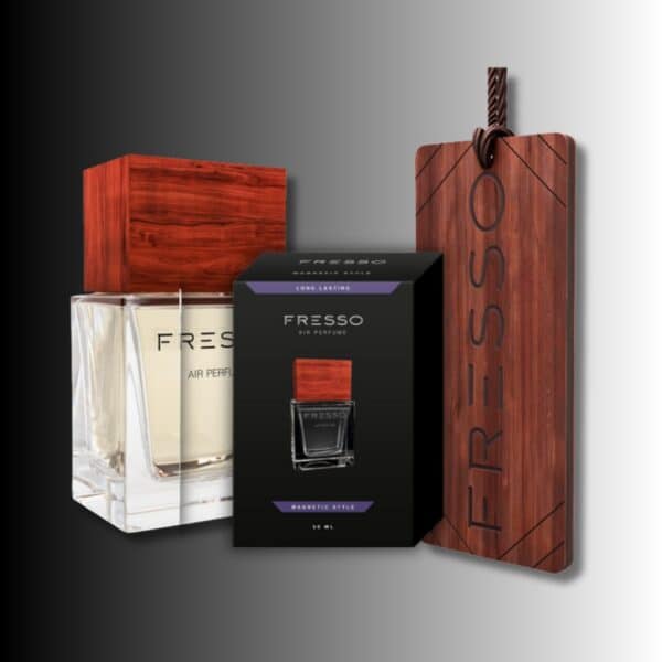 Magnetic Style Car Perfume and Wooden Pendant