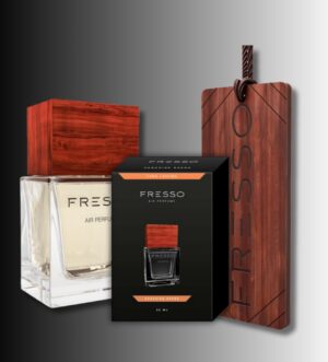 Paradise Spark Car Perfume and Wooden Pendant