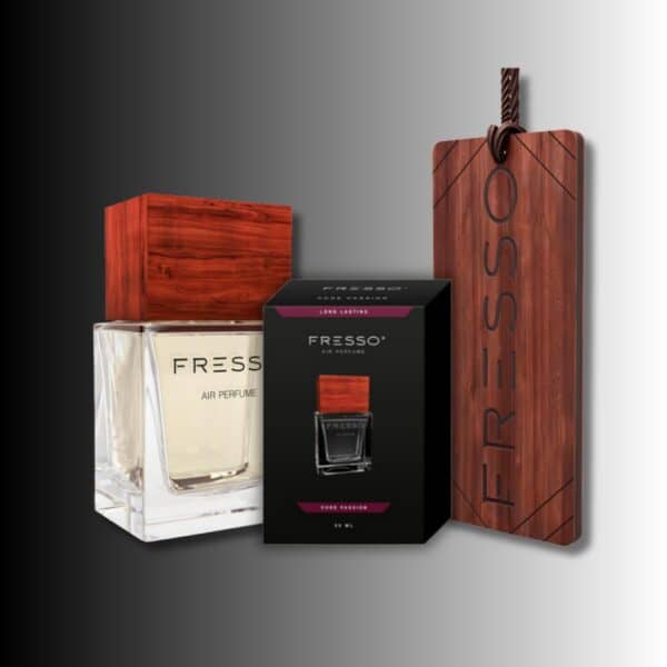 Pure Passion Car Perfume and Wooden Pendant