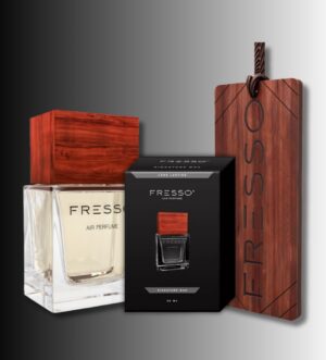 Signature Man Car Perfume and Wooden Pendant