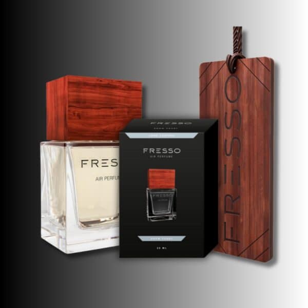Snow Pearl Car Perfume and Wooden Pendant