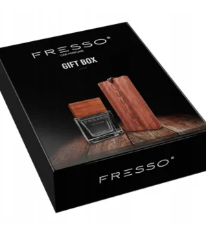 Gift Box Gentleman Car Perfume and Wooden Pendant